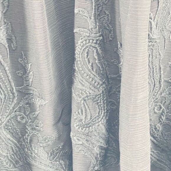 Staring at Stars Black Lace Pleated tunic dress sheer underlay adjustable straps - Picture 15 of 16